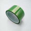 Silicone Pressure Sensitive Adhesive Green PET High Temperature Masking Industrial green polyester tape